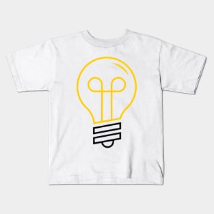 light bulb Kids T-Shirt